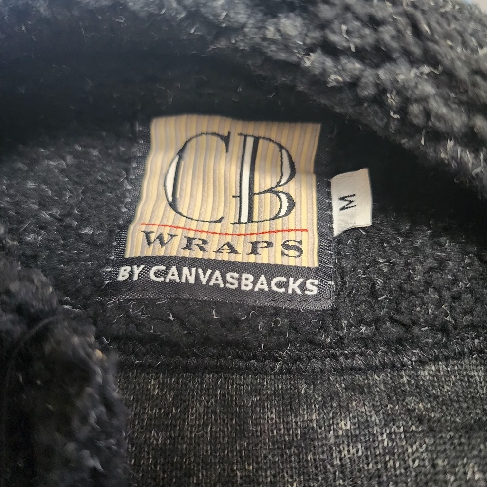 Women's Vintage Vest by Canvasback's CB Wraps in Black size Medium - Picture 13 of 13